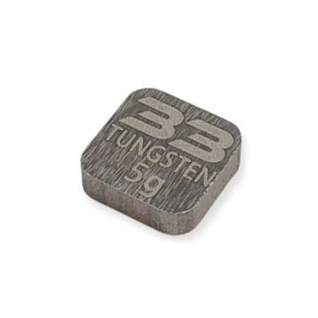 MR33 Tungsten Weight - 10 x 10 x 3mm - 5g (MR33-TW-5G)