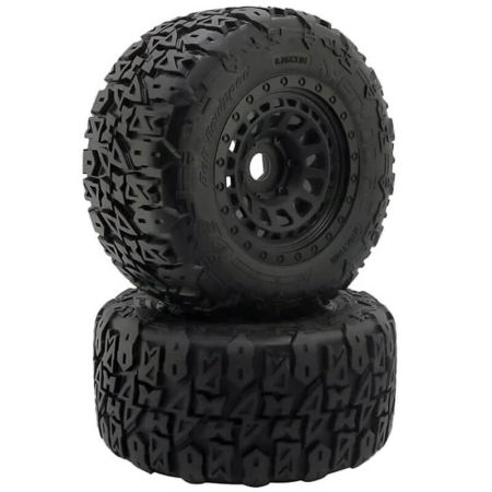 Method Terraform Belted SC Tyres On Array Rims 1/5 24mm Hex (MTD1000)