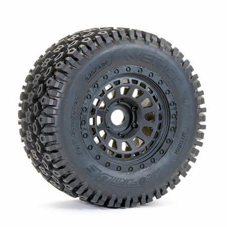 Method Geoform Belted MT 1/5 Tyres On Array Rims 24mm Hex (MTD1001)