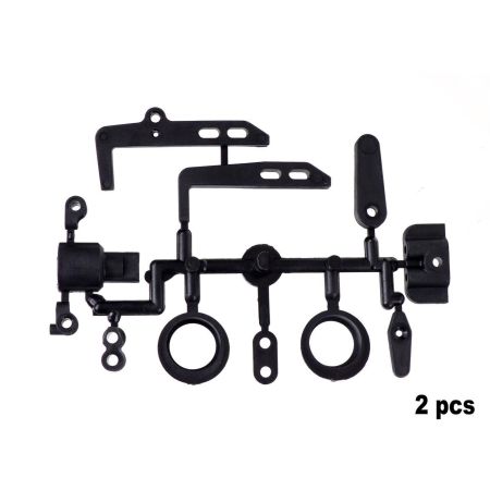 Mugen - Battery Mount+Parts FWD/TC (A2203-C) Mugen - Battery Mount+Parts FWD/TC (A2203-C)