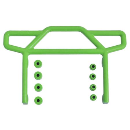 RPM Green Rear Bumper For Traxxas Elec Rustler 2wd