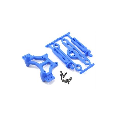 RPM T/E-Maxx Shock Tower / Mounts - Blue