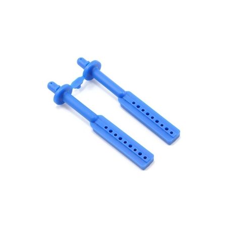 RPM T/E-Maxx Long Body Mounts - Blue