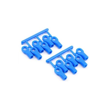 RPM Traxxas Short Rod Ends - Blue (12)