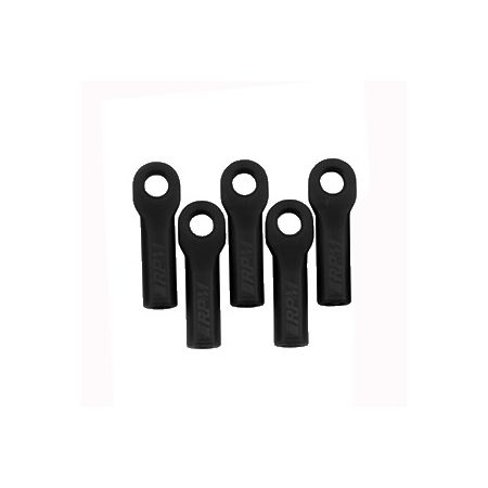 RPM Traxxas Long Rod Ends - Black (12)
