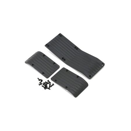 RPM Traxxas T/E-Maxx 3-Pcs Skid Plate - Black
