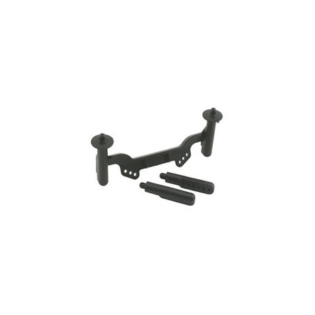 RPM Adjustable Front Body Post & Mounts Traxxas Slash/Rustler