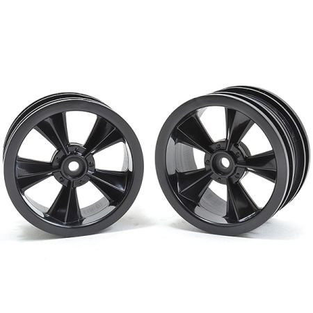 RPM &Quot;N2O&Quot; Gloss Black Resto Mod Sedan Wheels