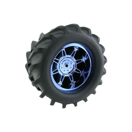 RPM Standard Width Maxx 'Monster Spider' Wheels (2) - Blue Chrome