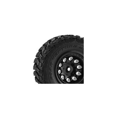 RPM Traxxas Slash 2wd Front Black Wheels