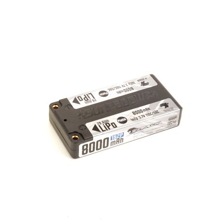 Sunpadow LiPo 8000-1S2P-3.7V-110C 1S Platin (SUJA0005)