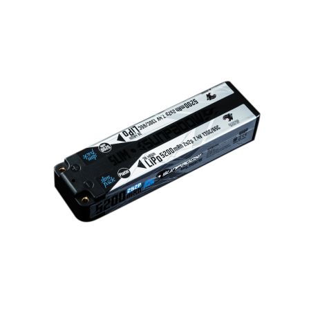 Sunpadow LiPo 5200-2S2P-7.4V-130C Slim Stick (SUJD0002)