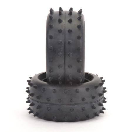 Schumacher Full Spike  2" - Rear Tyres - Yellow CAT (pr) (T650)