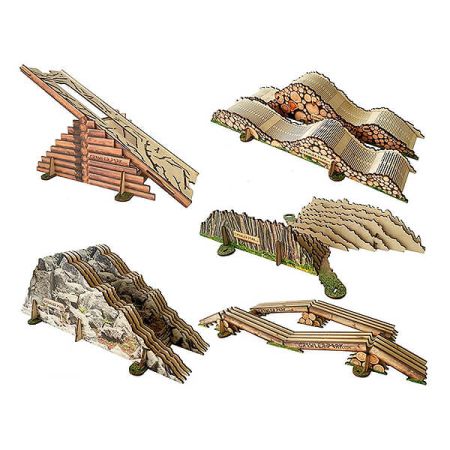 Crawler Park Kit Of 5 Obstacles For 1/24 Rc Crawler Park Circuit (TWDKIT0003)