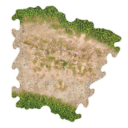 Crawler Park 3 X Mud Bend For 1/24 Rc Crawler Park Circuit (TWDTRK003)