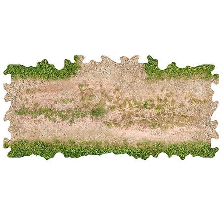 Crawler Park 2 X T-Junction With Grass For 1/24 Rc Crawler Park Circuit (TWDTRK006)