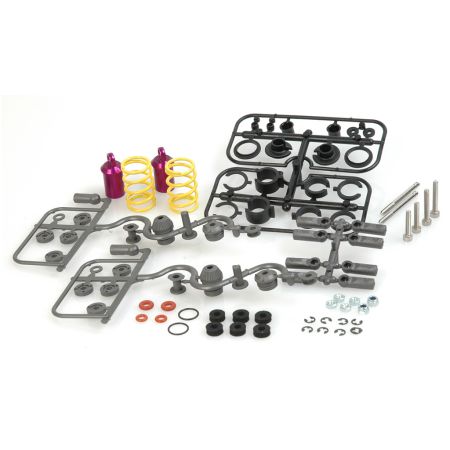 Schumacher Purple Ultra-Short Shock Absorbers  (pr)