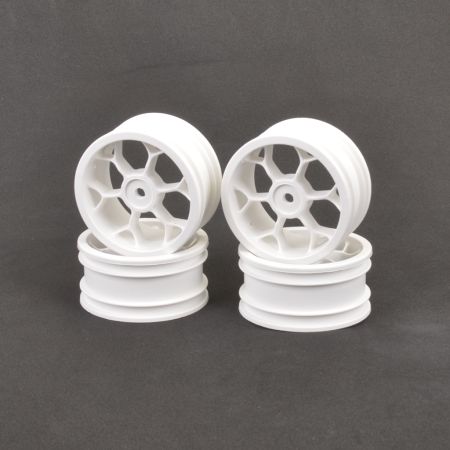 Schumacher Wheel Y Spoke 25mm - White pk4