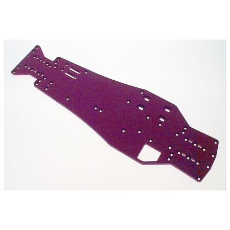 Schumacher Purple Alloy Chassis; CNC - Menace