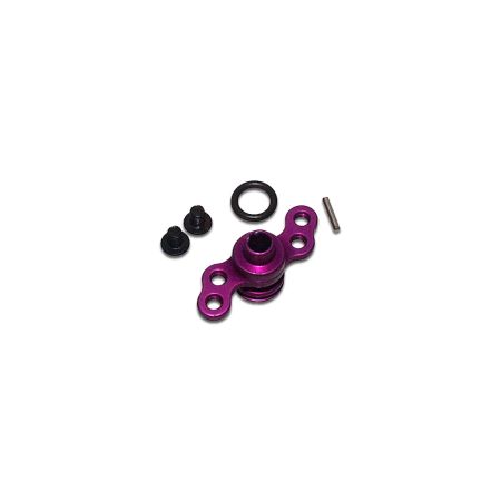 Schumacher Alloy Gear Adaptor; purple - Mi2