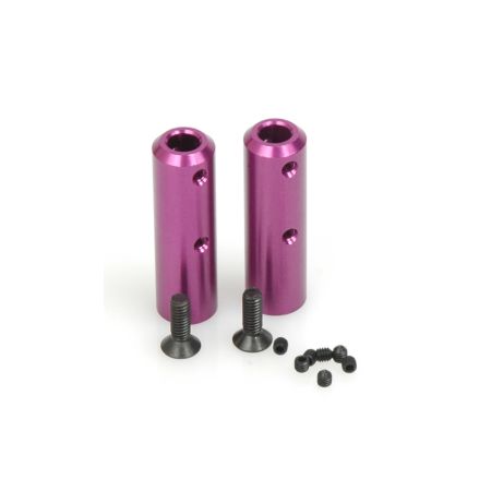 Schumacher Purple Alloy Roll Bar Posts - Havoc (pr)