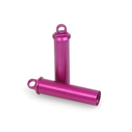 Schumacher Alloy Shock Body; Ultra Long Purple (pr)