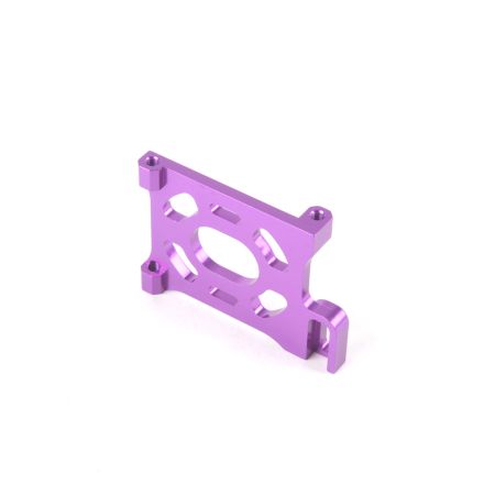 Schumacher Alloy Motor Mount; purple - Mi2 E.C.