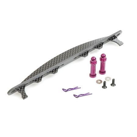 Schumacher C/F Battery Strap and Alloy Posts - Mi3