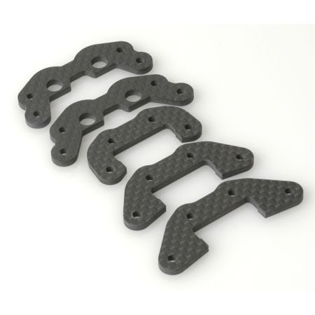 Schumacher C/F Link Mount Options; Fr + Rr - Cougar SV  Set 5