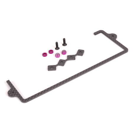 Schumacher C/F LiPo Strap and Locators