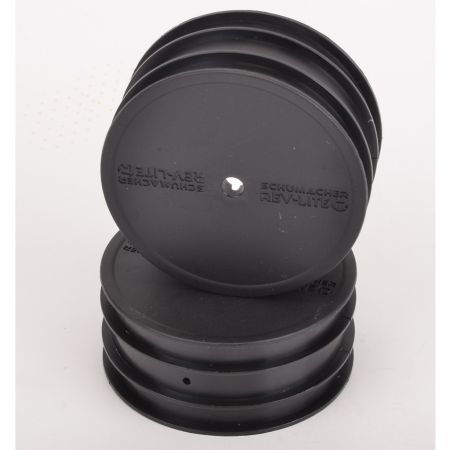 Schumacher Wheel; Front Black - CAT K1 - pr