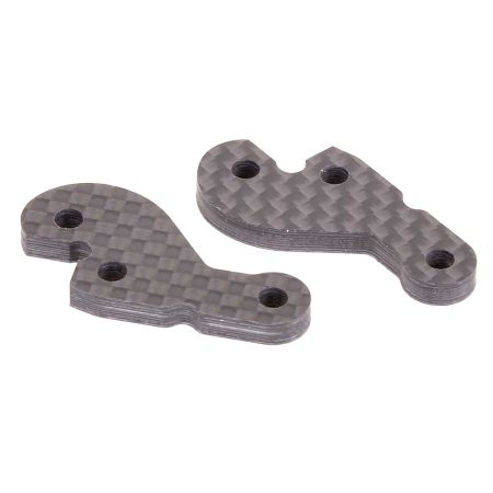 Schumacher C/F Link Mount; Front 33.50mm - CAT K1