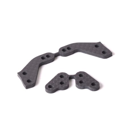 Schumacher C/F Steering Arm & Rear Hub Arm (kit) - Mi5 - 2pr