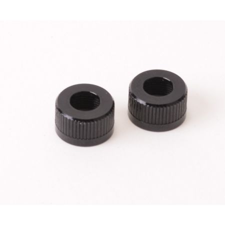 Schumacher Shock Seal Cap (Black) - Mi5 - 1pr