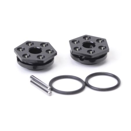 Schumacher Alloy Wheel Hex Front - 2WD -pr