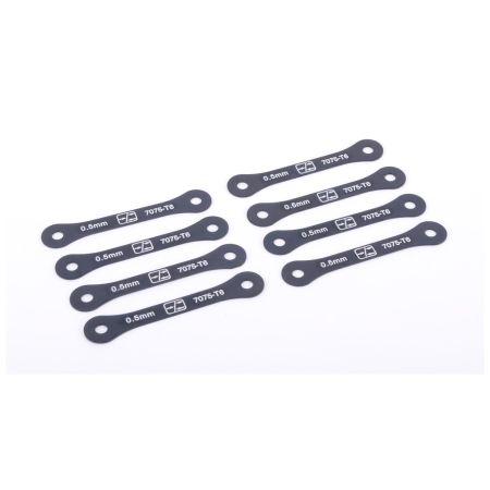 Schumacher Alloy wishbone spacers - Mi5evo (8pc)
