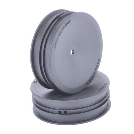 Schumacher Wheel; Hex - Slim - 2WD - Black