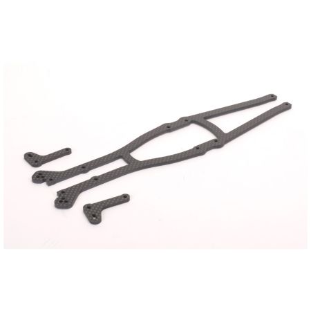 Schumacher C/F Top Deck & Steering Mount F/Motor K1 Aero