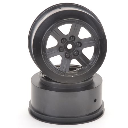 Schumacher Short Course Wheel - Black +3 offset pr