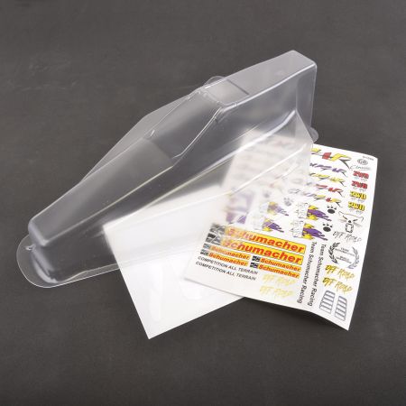 Schumacher Bodyshell + Decals + Window Mask - Cougar Classic