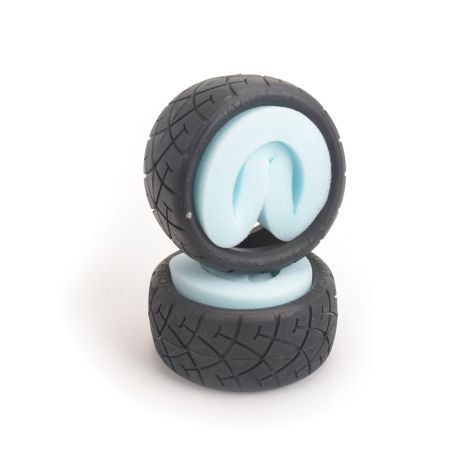 Schumacher VENOM 114 Road Tyre - 1/8 Buggy (pr) -Silver