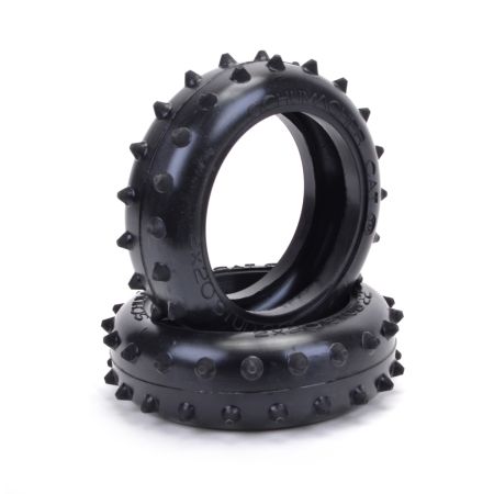 Schumacher Stud 2 Row Front - Yellow (pr)