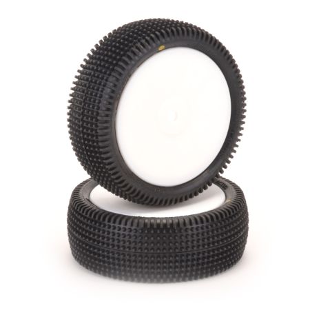 Schumacher Cactus 1/10 - Front - 4WD - Yellow-Pre-Glued - pr