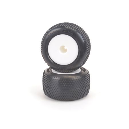 Schumacher Mini Pin - Yell-Truck Tyre - Pre-Glued pr