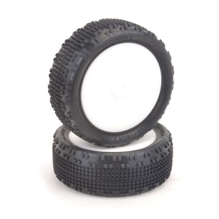Schumacher Cactus Fusion 2 - 1/10 4WD Tyres Yell-Pre-Glued