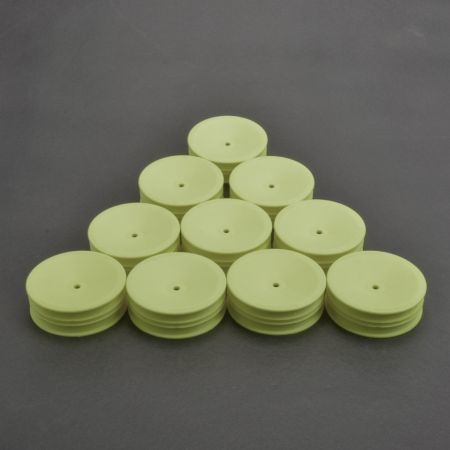 Schumacher Wheel Front Slim 2WD - Neon Yellow v2 - 5pr