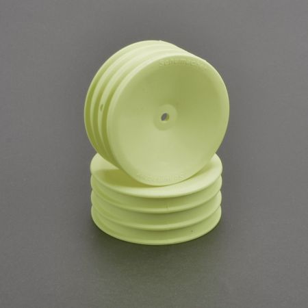 Schumacher Wheel Front Med 2WD - Neon Yellow v2 - pr