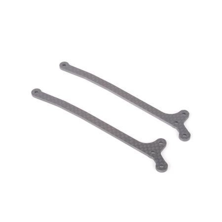 Schumacher C/F HD Rear Top Decks 2.5mm - CAT L1  pr