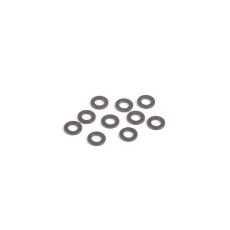 Schumacher M3 Black Alloy Washers 0.75mm (pk10)