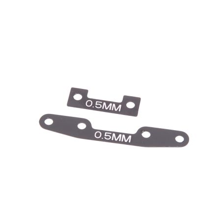 Schumacher Alloy 0.5mm Rear Strap Spacers - ST2 (U8578)